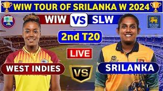 Sri Lanka Women vs West Indies Women, 2nd T20 | SLW vs WIW 2nd T20 Live Score & Commentary