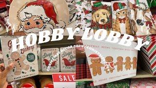 HOBBY LOBBY 2024 CHRISTMAS | CHRISTMAS 2024 | 2024 HOBBY LOBBY CHRISTMAS SHOP WITH ME