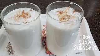 KHAS KHAS BADAAM Milkshake | खसखस बादाम मिल्कशेक | Poppy Seed Almond MILKSHAKE Recipe