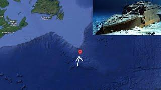 How to find Titanic on Google Earth Pro