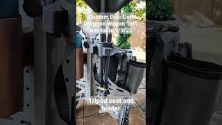 Visit DraggonWagon.com to order this ultimate disc golf cart made by Draggon Wagon