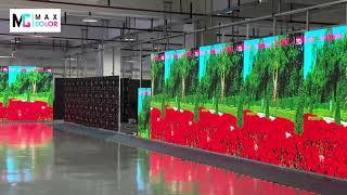 Maxcolor LED Display Factory 1000x500mm Indoor Front Desk Service P2.6 LED Screen