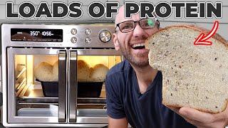 Protein Bread so easy its Baked in an Air Fryer - The Midea Flexify French Door Air Fryer Oven