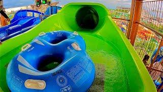 Space Boat Water Slide at SplashMania WaterPark