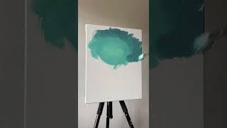 Easy way to paint with acrylics  #shorts #paintingtutorial #acrylicpainting