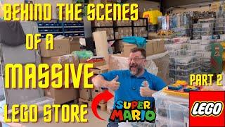 Behind The Scenes Vlog Of A MASSIVE Independent Used LEGO Store + HUGE Expansion Plans!