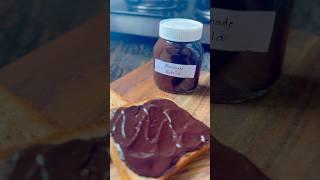 Homemade Nutella in just 3 mins with just 3 ingredients  #shortsfeed #viralvideo #chocolate #music