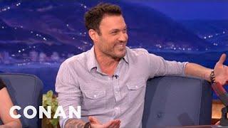 Brian Austin Green Is A Star Wars Fanatic And He's Making An R2-D2 | CONAN on TBS