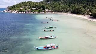 Nice Thailand - beautiful Sairee Beach Koh Tao island