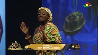 NanaYaa shows off the beautiful side of the Central Region #gmb2023