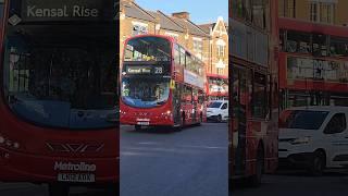VW1255 - LK12ADX on Route 28 entering Kensal Rise #2024 #foryou #bus #trending #viral #shorts #video