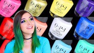 OPI Mexico City Spring Summer 2020 Nail Polish Collection Swatches and Review || KELLI MARISSA