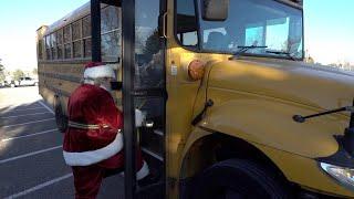 Santa Claus visits Douglas County School District