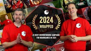 Board Games 2024 wrapped - the best crowdfunding campaigns