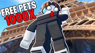 I Found This Powerful Pets For Free - Roblox - Climb & Jump Tycoon