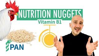 Nutrition Nuggets - Vitamin B1 | Physicians Association for Nutrition