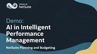 NetSuite Intelligent Performance Management: Demo