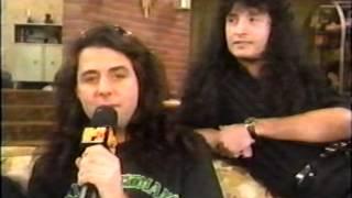 Vintage Metallica/Anthrax Interview MTV Headbangers Ball February 22, 1992 part 3 of 4