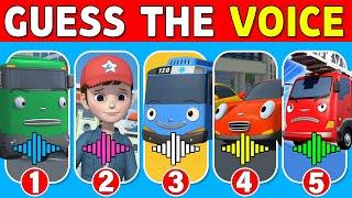 TAYO THE LITTLE BUS (Quiz #3)  Guess the Characters by Their Voice