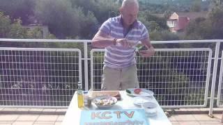 How to make a Healthy Greek Salad with #Kassiopi #Corfu #TV Greece