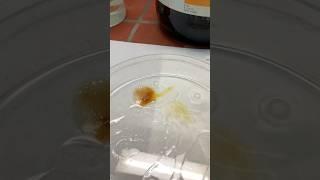 Piranha Acid + Acetone  #shorts #chemistry