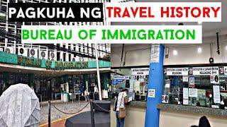 Pagkuha ng Travel History sa Bureau  Of Immigration|Unica hija's Vlog #Travelhistory #BOI