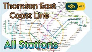 Thomson East Coast Line - All Stations + Changi extension (SMRT)