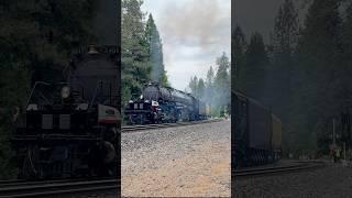 Union Pacific Big Boy 4014 Steam Engine on Donner Pass @ Alta!