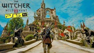 The Witcher 3 PS5 Pro 4K 60 / 30 FPS Gameplay