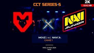 MOUZ vs NAVI Jr. Game 1 Highlights | CCT Dota 2 Series 5 | [21-Nov-24]