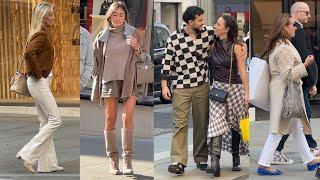 Fall Street Fashion 2024: Discover the Best Autumn Style Looks. Old Money Aesthetic.