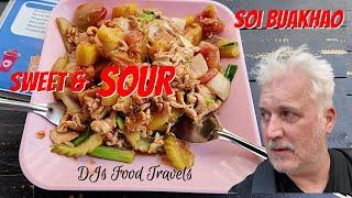 Sweet and Sour Taste in Soi Buakhao Thailand