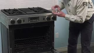 Whirlpool Range Repair - How to Replace the Light Cover Lens