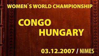 Congo vs Hungary / Handball / Women`s World Championship 2007
