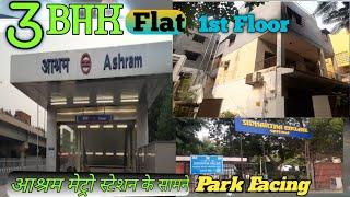 3bhk flat for sale/South Delhi Opposite Ashram Metro Station