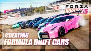 Forza Horizon 5 - Creating our own Formula Drift Cars! (Build & Competition)