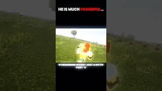 He is Much POWERFUL  | If HEROBRINE wasn't just a myth part 11 #minecraft #shorts #trollface