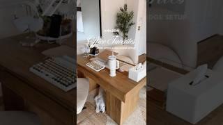wfh organization #homeoffice #desksetup #home #organization #organizer #fridge #office