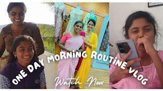 one day morning routine vlog | semma fun and enjoy | niru school vlog | watch till end |#oneday #fun