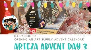 Arteza Art Supply Advent CalendarDay 3