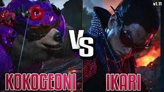 Tekken 8 Kokogeoni (Kuma) vs Ikari (Kazuya) Ranked Matches Replays