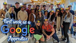 My first week at Google as an apprentice/employee in London! Week in the life as an apprentice 2019