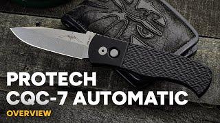 Protech Emerson CQC-7 Automatic - 20CV Spear Point Overview