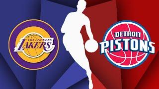 ОБЗОР МАТЧА / Лос-Анджелес Лейкерс - Детройт Пистонс / NBA Сезон 2021 - 22 / 22 ноября 2021