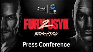 Tyson Fury vs Oleksandr Usyk 2 | Pressekonferenz | Boxen | DAZN