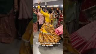 Ambe maa/ #garba #navratri #navratrigarba #navratri2024 #goldenrangeela #chicago #usa