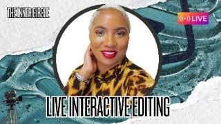 Live Content Editing Experience!  12/01 #ContentEditingLive #capcut #spa #skincareroutine