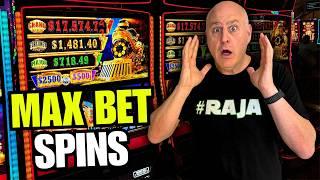 GOING ALL IN ON MAX BET DRAGON TRAIN!!!