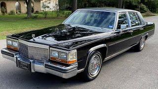 1989 Cadillac Fleetwood Brougham: The Only Way to Travel is Cadillac Style!