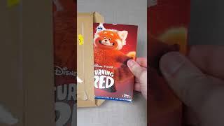 DESTROYED! TURNING RED PIXAR BLU-RAY UNBOXING #Shorts #Pixar #Collection